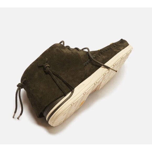NWT Visvim FBT Lhamo Folk Olive Sneaker 10.5M New   w/ Tags and Box Low Trainer main image 5